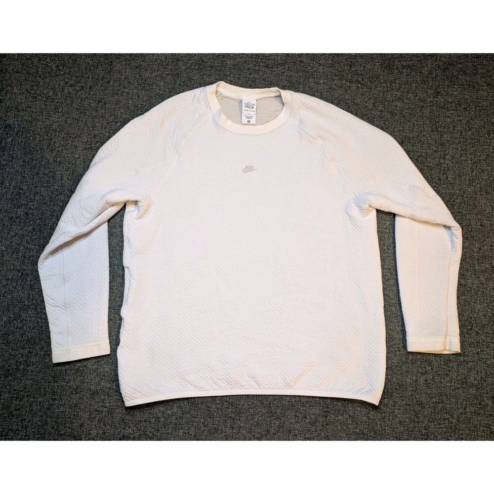 Nike Tech Pack Sweatshirt Mens Therma Fit ADV Size Large Textured Y2K Jacket